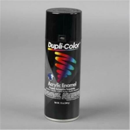 KRYLON DA1600 12 oz Dupli Color General Purpose Enamel Aerosol, Gloss Black DUPDA1600